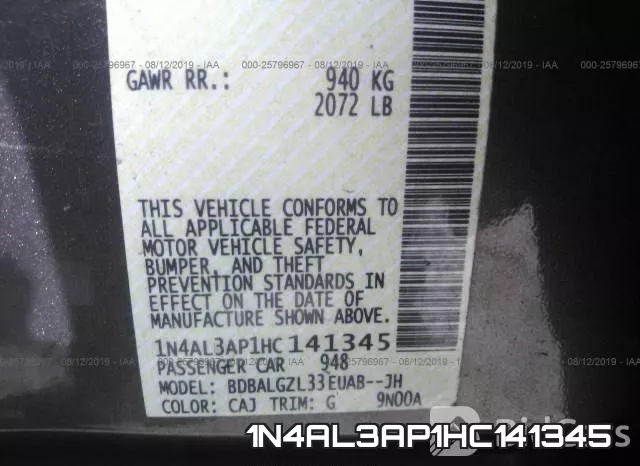 1N4AL3AP1HC141345 фото 10