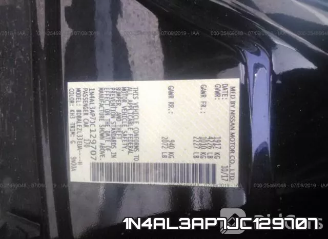 1N4AL3AP7JC129707 фото 10