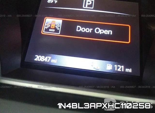 1N4BL3APXHC110258 фото 8