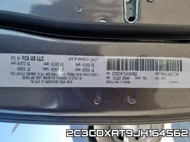 2C3CDXAT9JH164562 фото 2