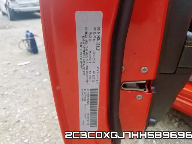2C3CDXGJ7HH589696 фото 2