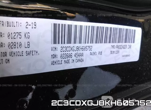 2C3CDXGJ8KH605752 фото 10