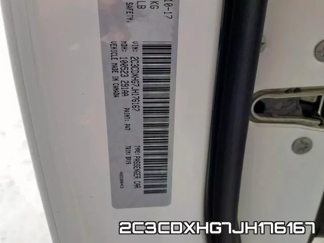 2C3CDXHG7JH176167 фото 2