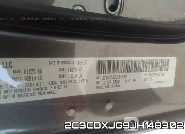 2C3CDXJG9JH148302 фото 10