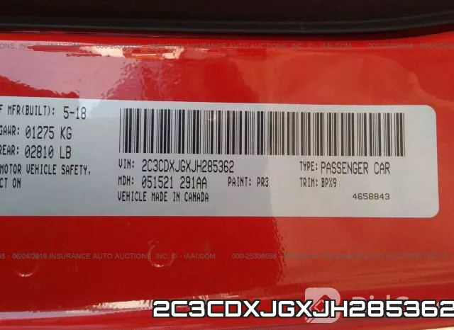 2C3CDXJGXJH285362 фото 10