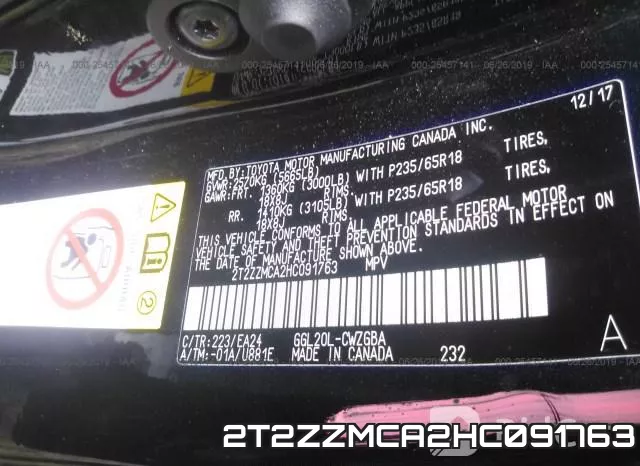 2T2ZZMCA2HC091763 фото 10