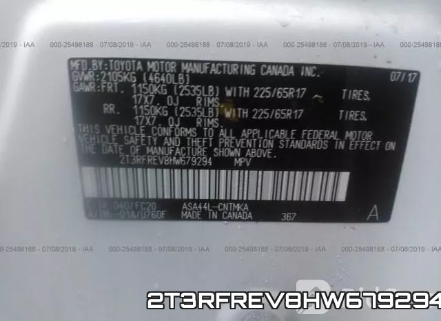 2T3RFREV8HW679294 фото 10