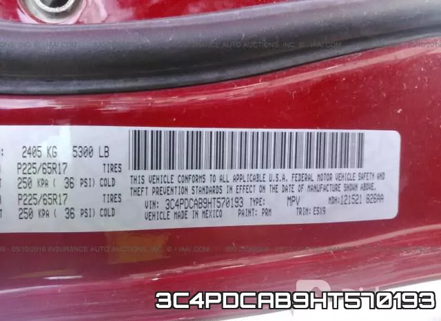 3C4PDCAB9HT570193 фото 10