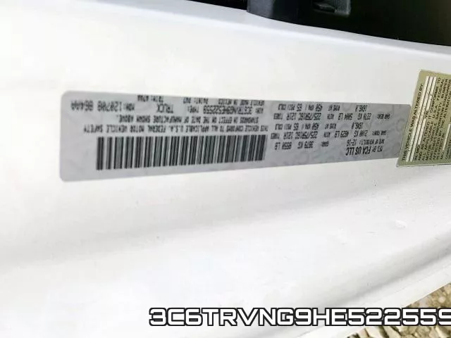 3C6TRVNG9HE522559 фото 2
