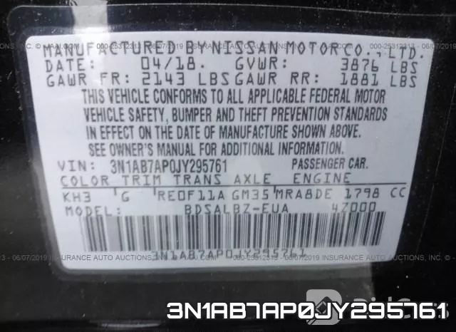 3N1AB7AP0JY295761 фото 10