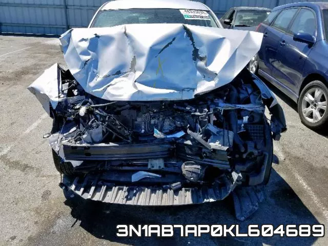 3N1AB7AP0KL604689 фото 8