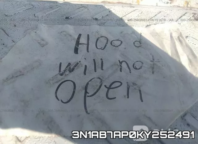 3N1AB7AP0KY252491 фото 2