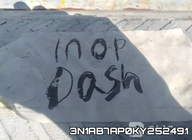 3N1AB7AP0KY252491 фото 8