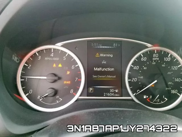 3N1AB7AP1JY274322 фото 9