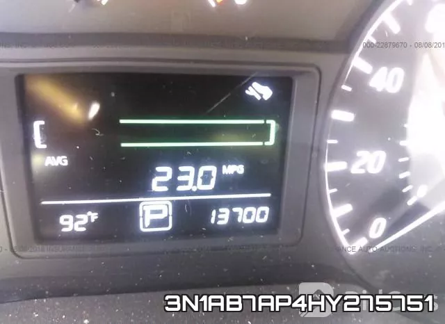 3N1AB7AP4HY275751 фото 8
