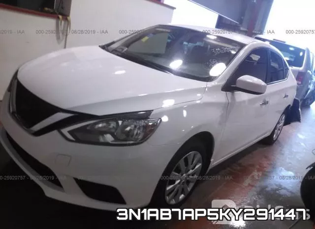 3N1AB7AP5KY291447 фото 3