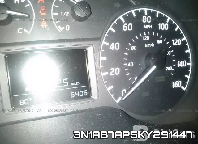 3N1AB7AP5KY291447 фото 8