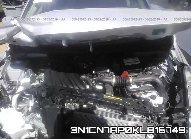 3N1CN7AP0KL816749 фото 2