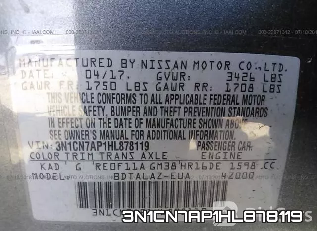 3N1CN7AP1HL878119 фото 10