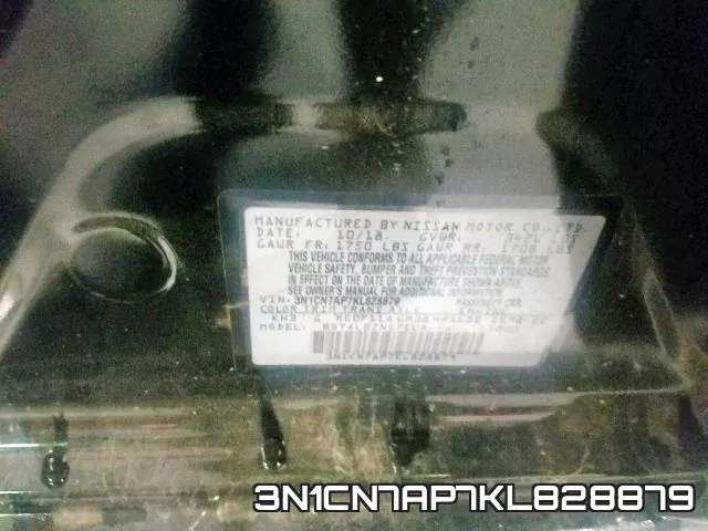 3N1CN7AP7KL828879 фото 2
