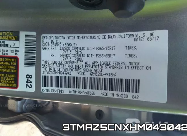 3TMAZ5CNXHM043042 фото 10