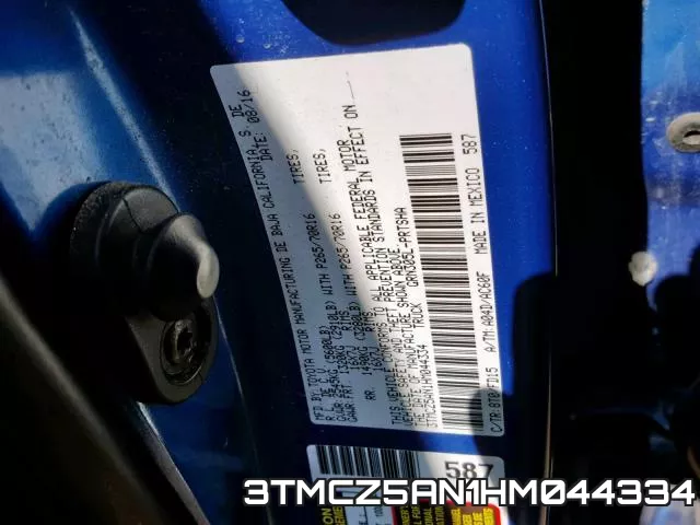 3TMCZ5AN1HM044334 фото 2