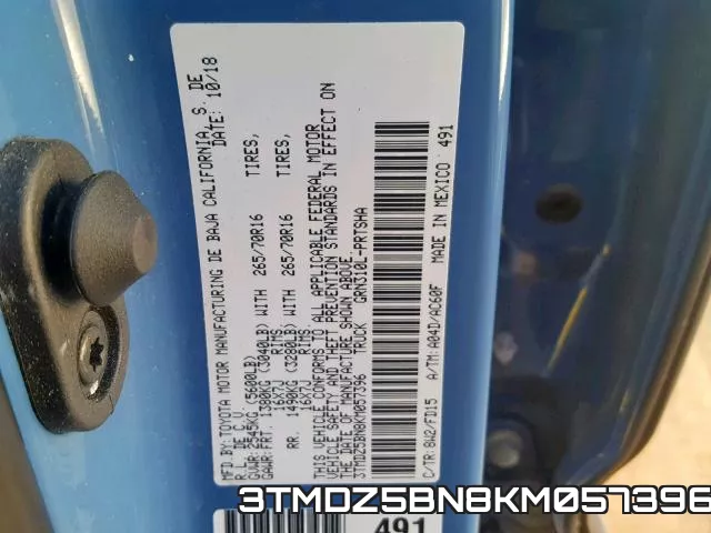3TMDZ5BN8KM057396 фото 2