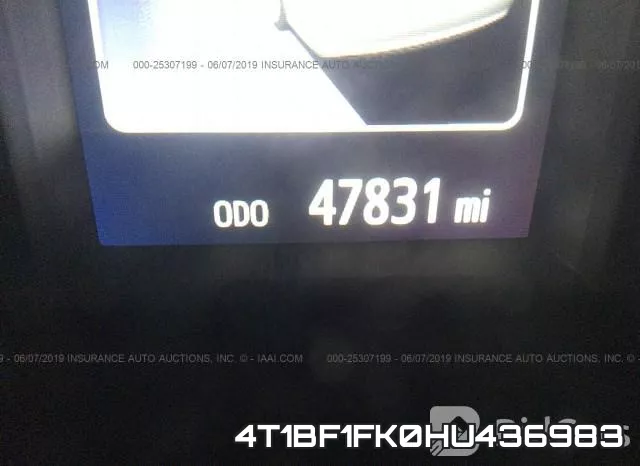 4T1BF1FK0HU436983 фото 8