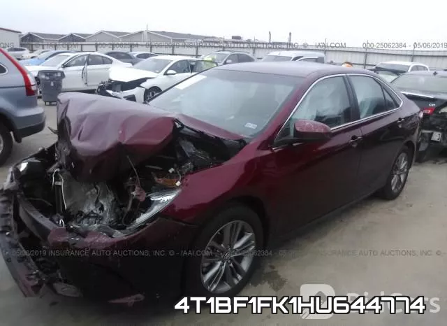 4T1BF1FK1HU644774 фото 3