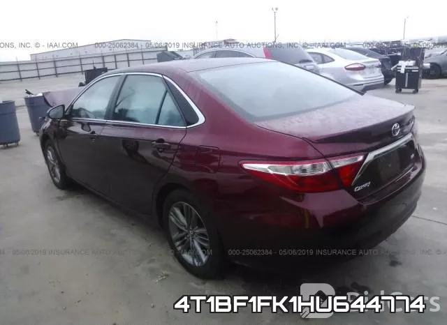 4T1BF1FK1HU644774 фото 4