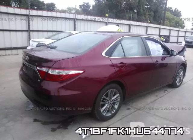 4T1BF1FK1HU644774 фото 5
