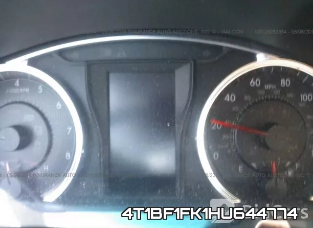 4T1BF1FK1HU644774 фото 8