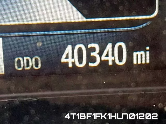 4T1BF1FK1HU701202 фото 9