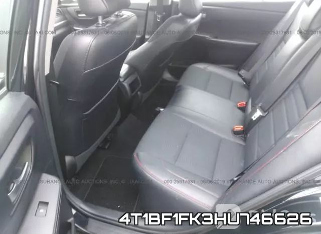 4T1BF1FK3HU746626 фото 9