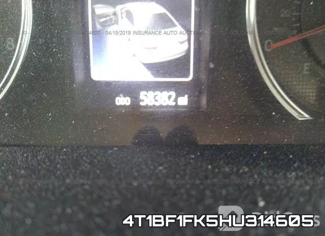 4T1BF1FK5HU314605 фото 8
