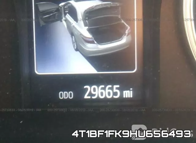 4T1BF1FK9HU656493 фото 8
