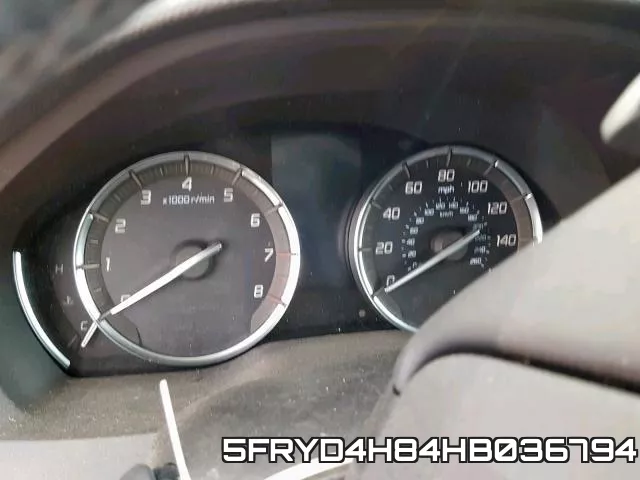 5FRYD4H84HB036794 фото 9