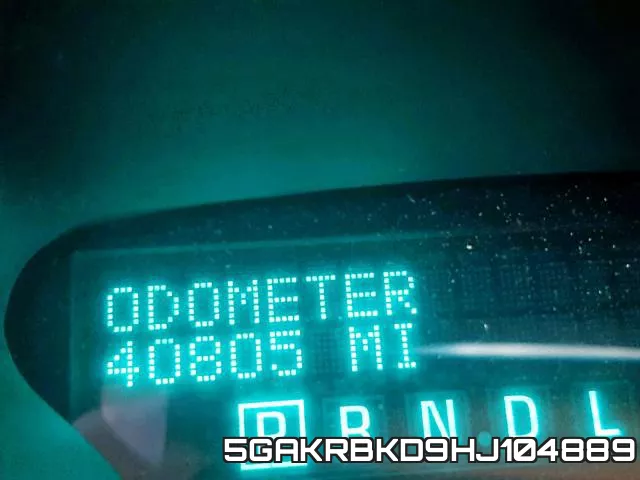 5GAKRBKD9HJ104889 фото 9