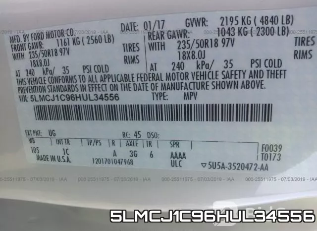 5LMCJ1C96HUL34556 фото 10