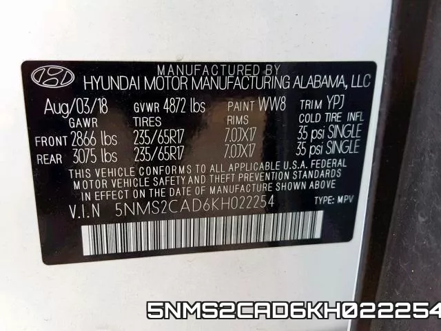 5NMS2CAD6KH022254 фото 2