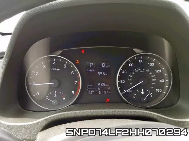 5NPD74LF2HH070294 фото 9