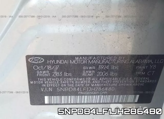 5NPD84LF1JH286480 фото 10