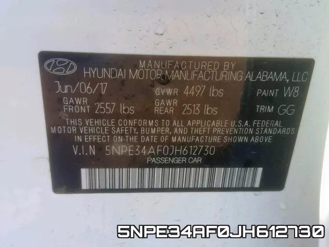 5NPE34AF0JH612730 фото 2