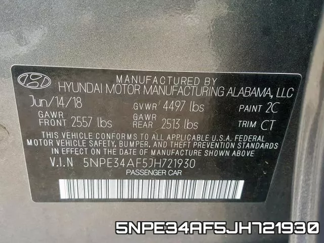 5NPE34AF5JH721930 фото 2