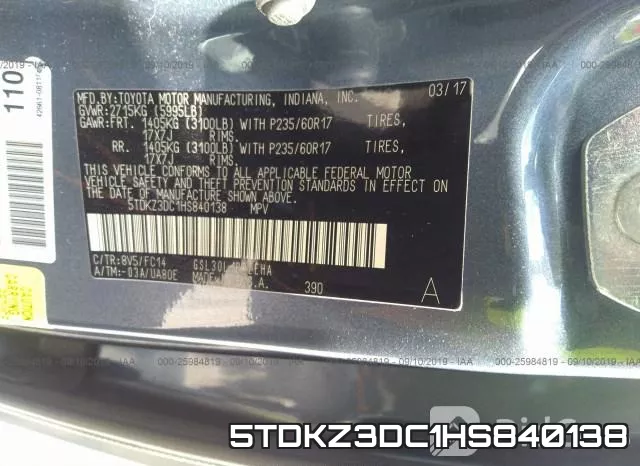 5TDKZ3DC1HS840138 фото 10