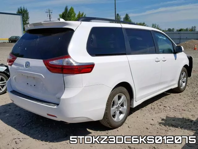 5TDKZ3DC6KS012075 фото 5