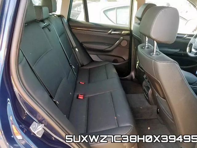 5UXWZ7C38H0X39495 фото 7