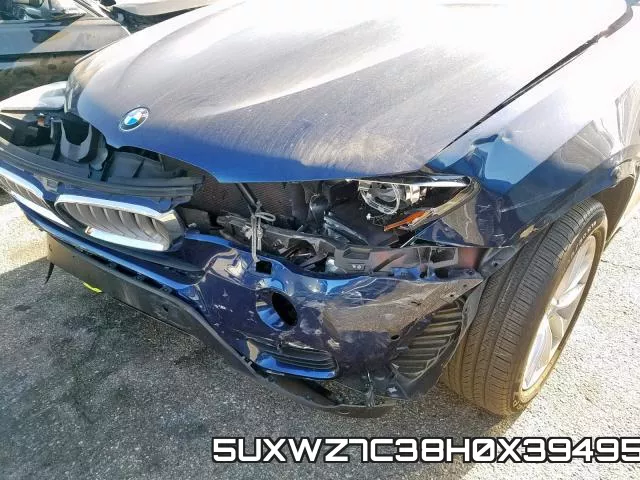 5UXWZ7C38H0X39495 фото 10