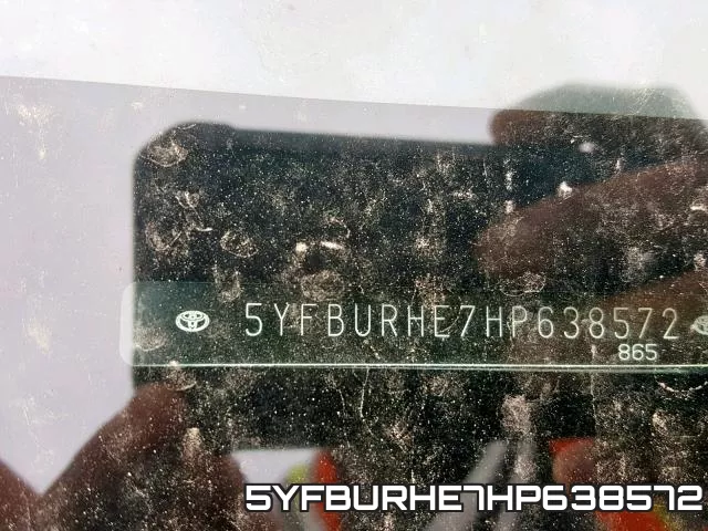 5YFBURHE7HP638572 фото 2
