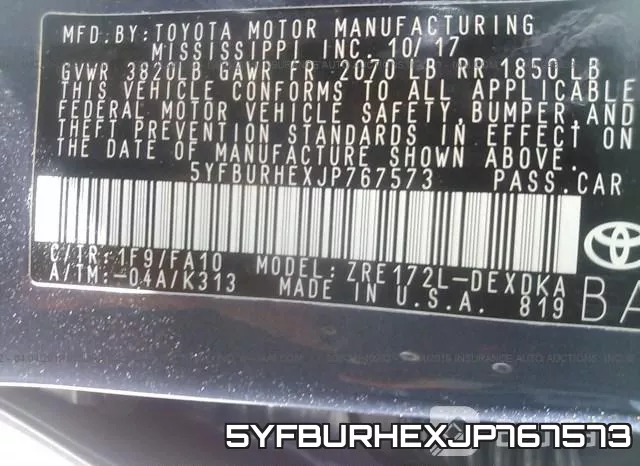 5YFBURHEXJP767573 фото 10